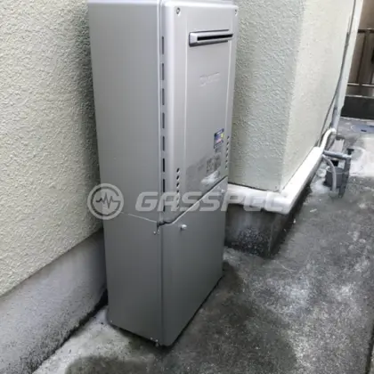 施工後の給湯器（ノーリツ GT-C2472SAW BL）