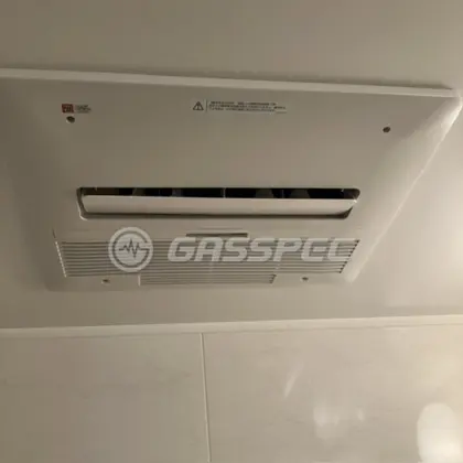 施工後の浴室乾燥機（ノーリツ BDV-4106AUKNC-J3-BL）