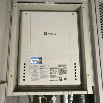 施工後の給湯器（ノーリツ GT-2460SAWX-TB-2 BL）