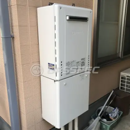 施工後の給湯器（ノーリツ GT-2470SAW BL）