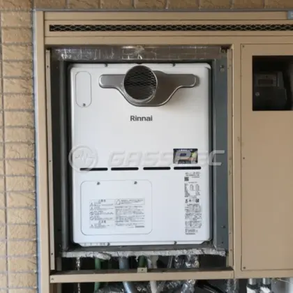 施工後の暖房熱源機（リンナイ RVD-A2400SAT2-3(B)）