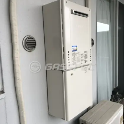 施工後の給湯器（ノーリツ GT-2470SAW BL）