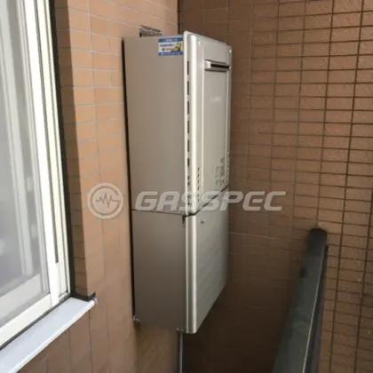 施工後の給湯器（ノーリツ GT-C2472AW BL）