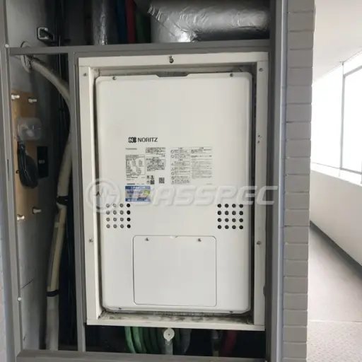 交換後の暖房熱源機（ノーリツ GTH-2454AW3H-H BL）