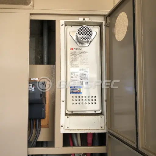 交換後の給湯器（ノーリツ GT-2053SAWX-T-4 BL）