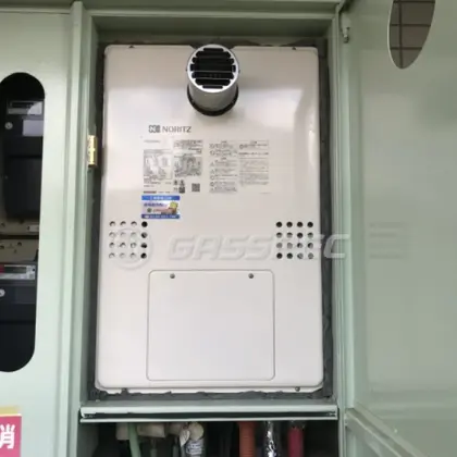施工後の暖房熱源機（ノーリツ GTH-2454AW3H-T BL）