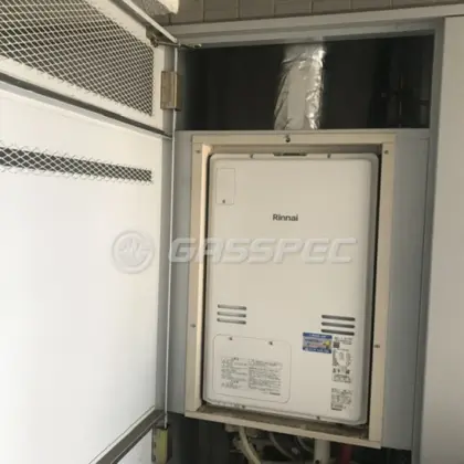 施工後の暖房熱源機（リンナイ RUFH-A2400AU2-3(A)）