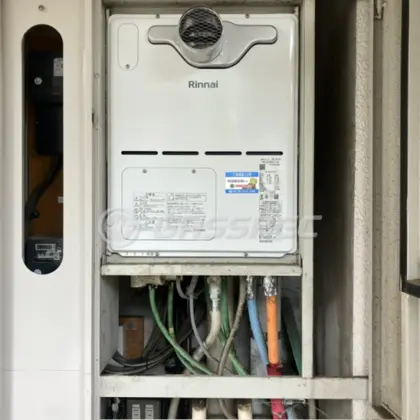 施工後の暖房熱源機（リンナイ RVD-A2400AT2-3(B)）