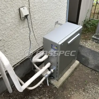 施工後の給湯器（ノーリツ GT-C1672SAR BL）