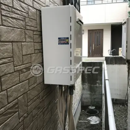 施工後の給湯器（ノーリツ GT-2070SAW BL）