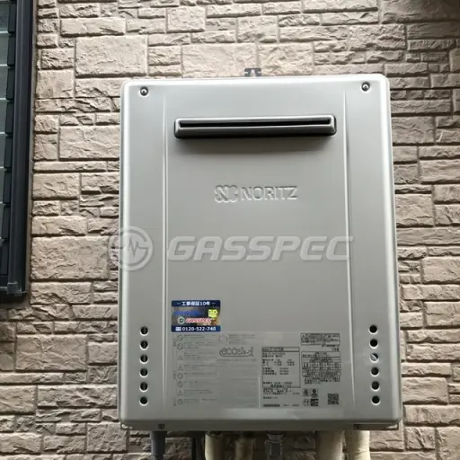 交換後の給湯器（ノーリツ GT-C2072SAW BL）