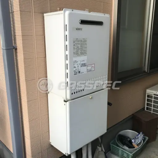交換前の給湯器（ノーリツ GT-2460SAWX）