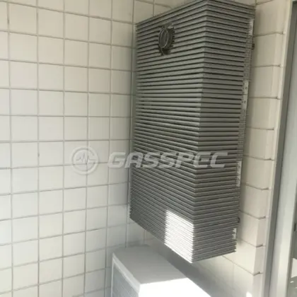 施工前の暖房熱源機