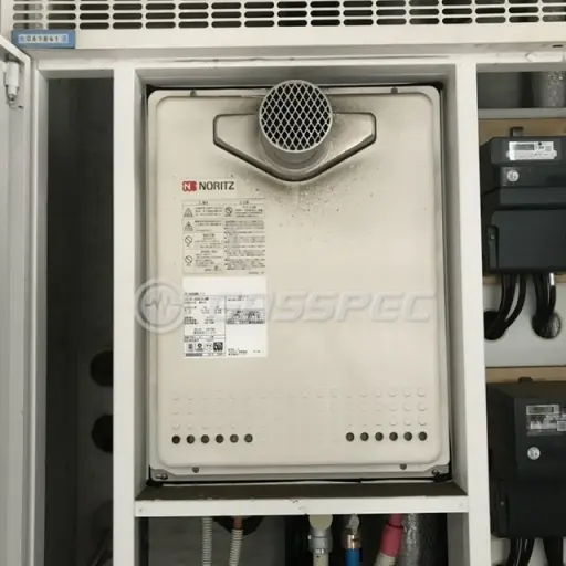交換前の給湯器（ノーリツ GT-2428AWX-T-1）