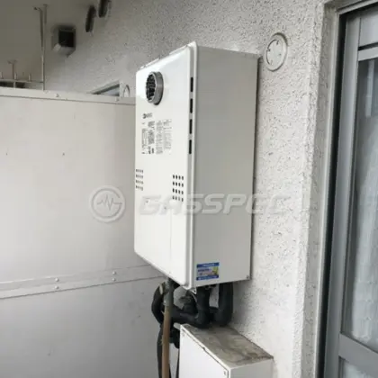 施工後の暖房熱源機（ノーリツ GTH-2454AW BL）