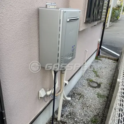 施工後の給湯器（ノーリツ GT-C2072SAW BL）