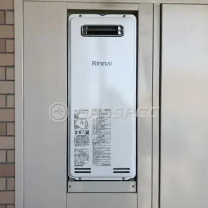 施工後の給湯器（リンナイ RUF-SA1615SAW(A)）