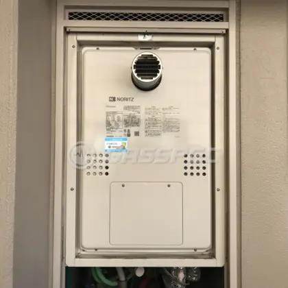 施工後の暖房熱源機（ノーリツ GTH-2454AW3H-T BL）