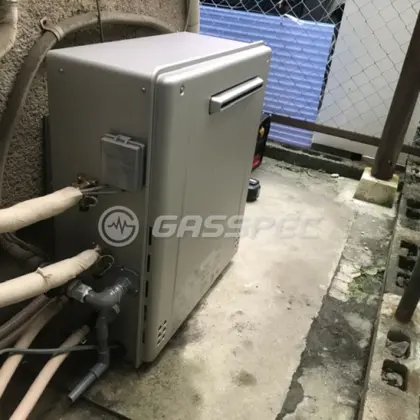 施工後の給湯器（ノーリツ GT-C2072SAR BL）