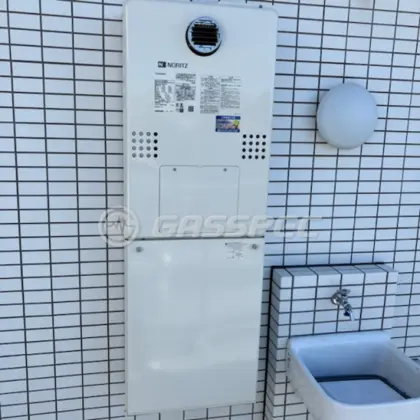 施工後の暖房熱源機（ノーリツ GTH-2454SAW3H BL）