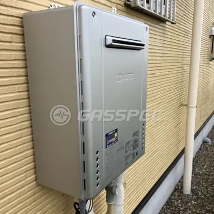 施工後の給湯器（ノーリツ GT-C2472SAW BL）