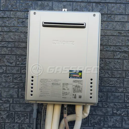 交換後の給湯器（ノーリツ GT-C2072SAW BL）
