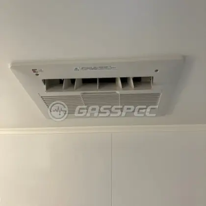施工後の浴室乾燥機（ノーリツ BDV-3307AUKNSC-BL）