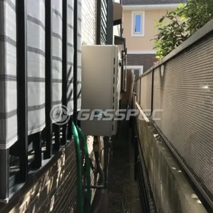 施工後の給湯器（ノーリツ GT-C2472SAW BL）