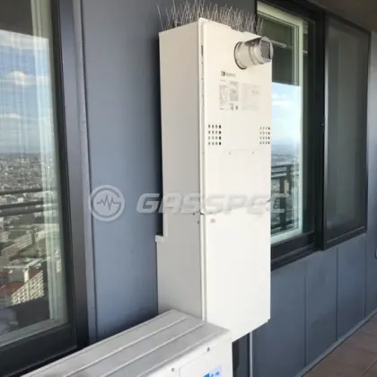 施工後の暖房熱源機（ノーリツ GTH-C2460AW3H-T-1 BL）