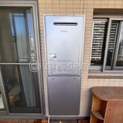 施工後の暖房熱源機（リンナイ RUFH-E2407AW2-3(A)）