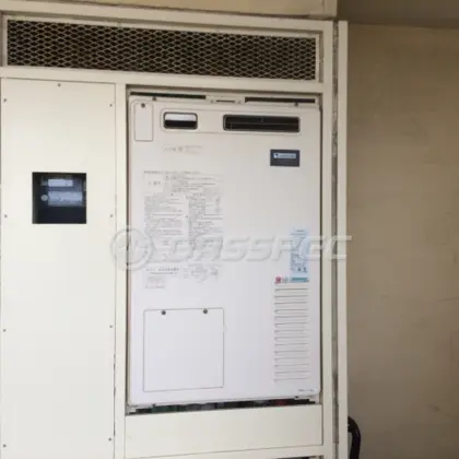 施工前の暖房熱源機