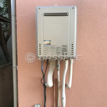 施工後の給湯器（ノーリツ GT-C2472SAW BL）
