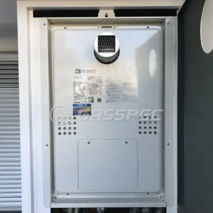 施工後の暖房熱源機（ノーリツ GTH-CP2460AW3H-T-1 BL）