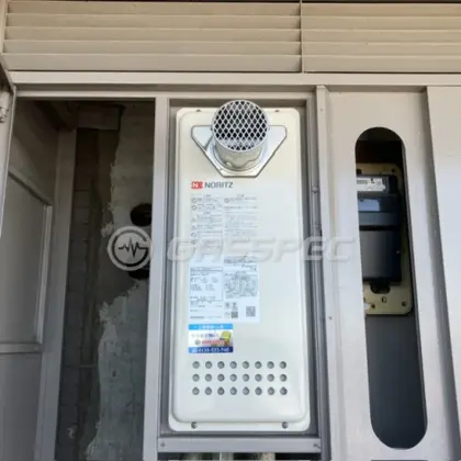 施工後の給湯器（ノーリツ GT-1653SAWX-T-4 BL）