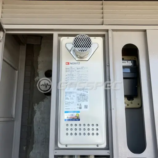 交換後の給湯器（ノーリツ GT-1653SAWX-T-4 BL）