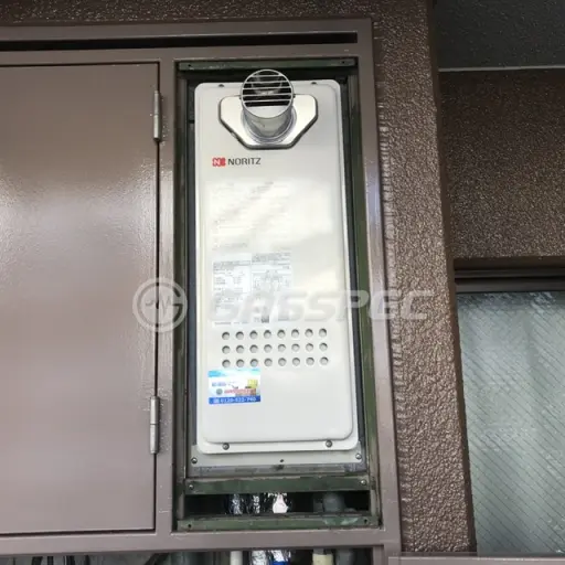交換後の給湯器（ノーリツ GQ-1628AWX-T-DX BL）