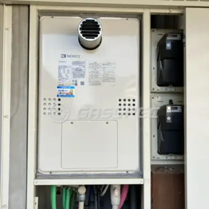 施工後の暖房熱源機（ノーリツ GTH-2454AW3H-T BL）
