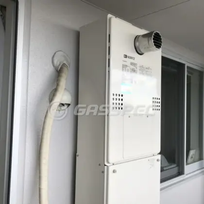 施工後の暖房熱源機（ノーリツ GTH-2454SAW3H-T BL）