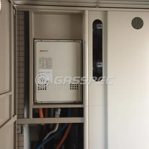 交換前の給湯器（ノーリツ GT-2022SAWX-TB）