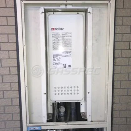施工後の給湯器（ノーリツ GT-2053SAWX-TB-4 BL）