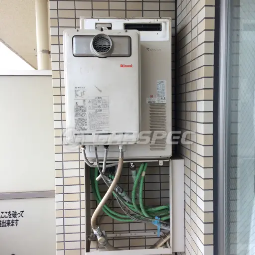 交換前の暖房熱源機（ナショナル（松下） AT4203ARSSW3QU-F）