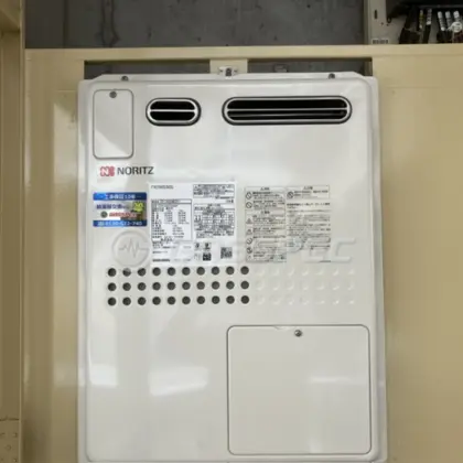 施工後の暖房熱源機（ノーリツ GTH-2445SAWX3H-1 BL）