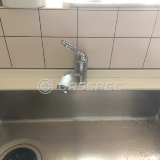 交換前の水栓・蛇口