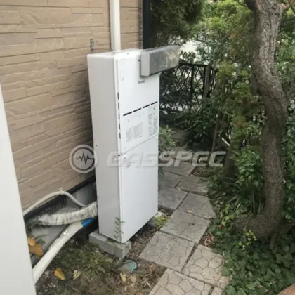 施工後の暖房熱源機（リンナイ RH-101W2-6(B)）
