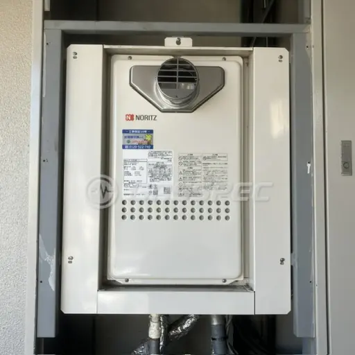 交換後の給湯器（ノーリツ GT-2435SAWX-T-1 BL）