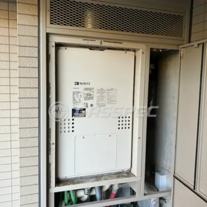 施工後の暖房熱源機（ノーリツ GTH-2454AW3H-H BL）