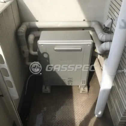 施工後の給湯器（ノーリツ GT-C2072SAR BL）