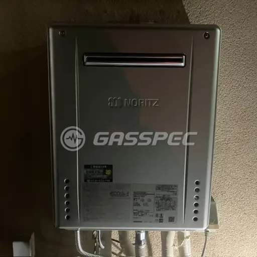 交換後の給湯器（ノーリツ GT-C2472SAW BL）