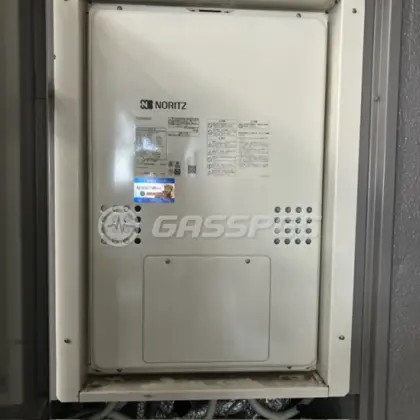 施工後の暖房熱源機（ノーリツ GTH-2454AW-TB BL）