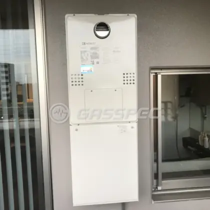 施工後の暖房熱源機（ノーリツ GTH-C2460AW3H-1 BL）